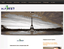 Tablet Screenshot of humanfirst.fr